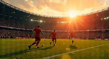 Ich erinnere mich an die aufregenden Momente des Fußballs (1/10)